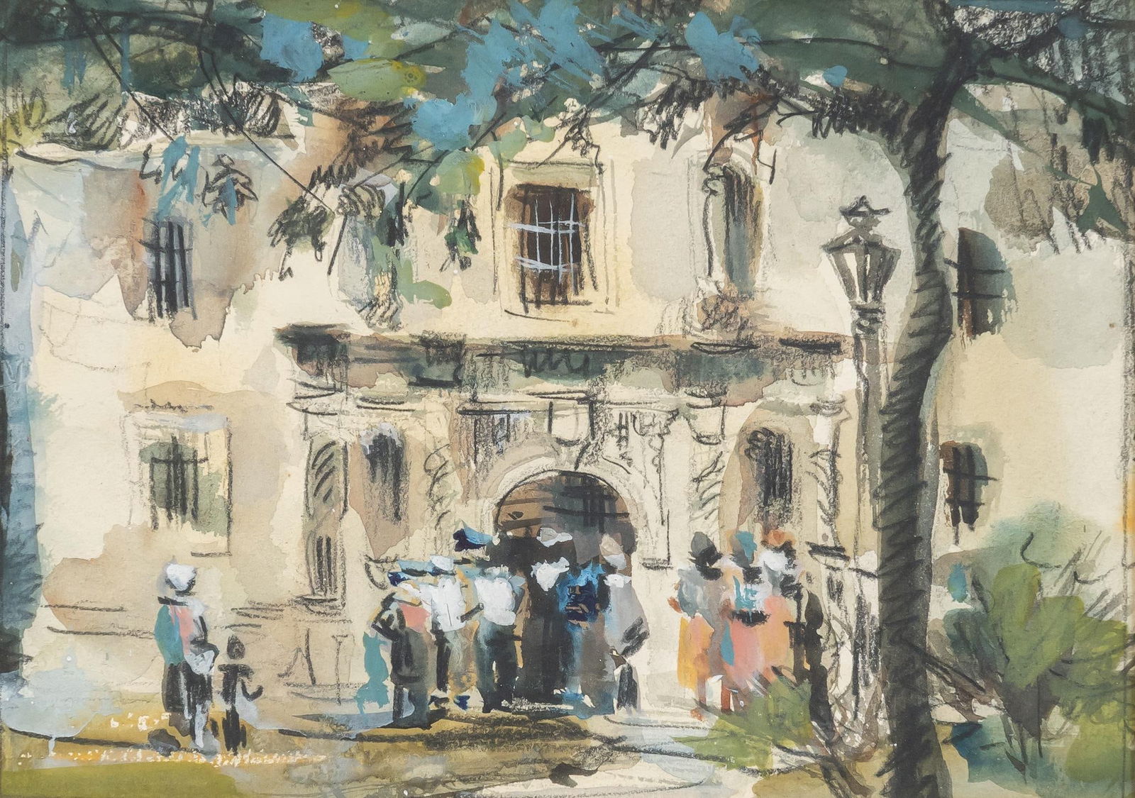 Unsigned Alamo Study (1 of 4)