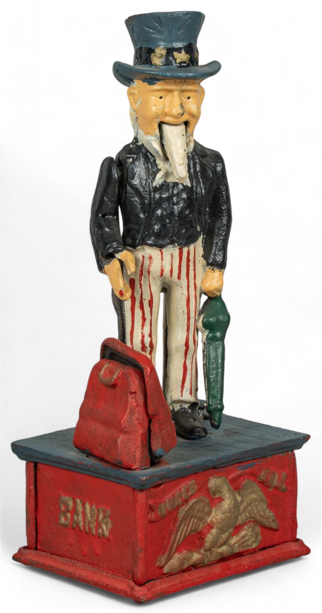 Uncle Sam Mechanical Coin Bank (1 of 7)