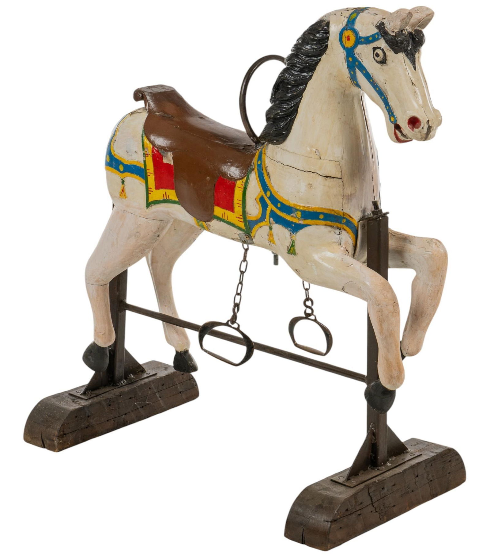 Vintage Carousel Children's Play Horse (1 of 8)