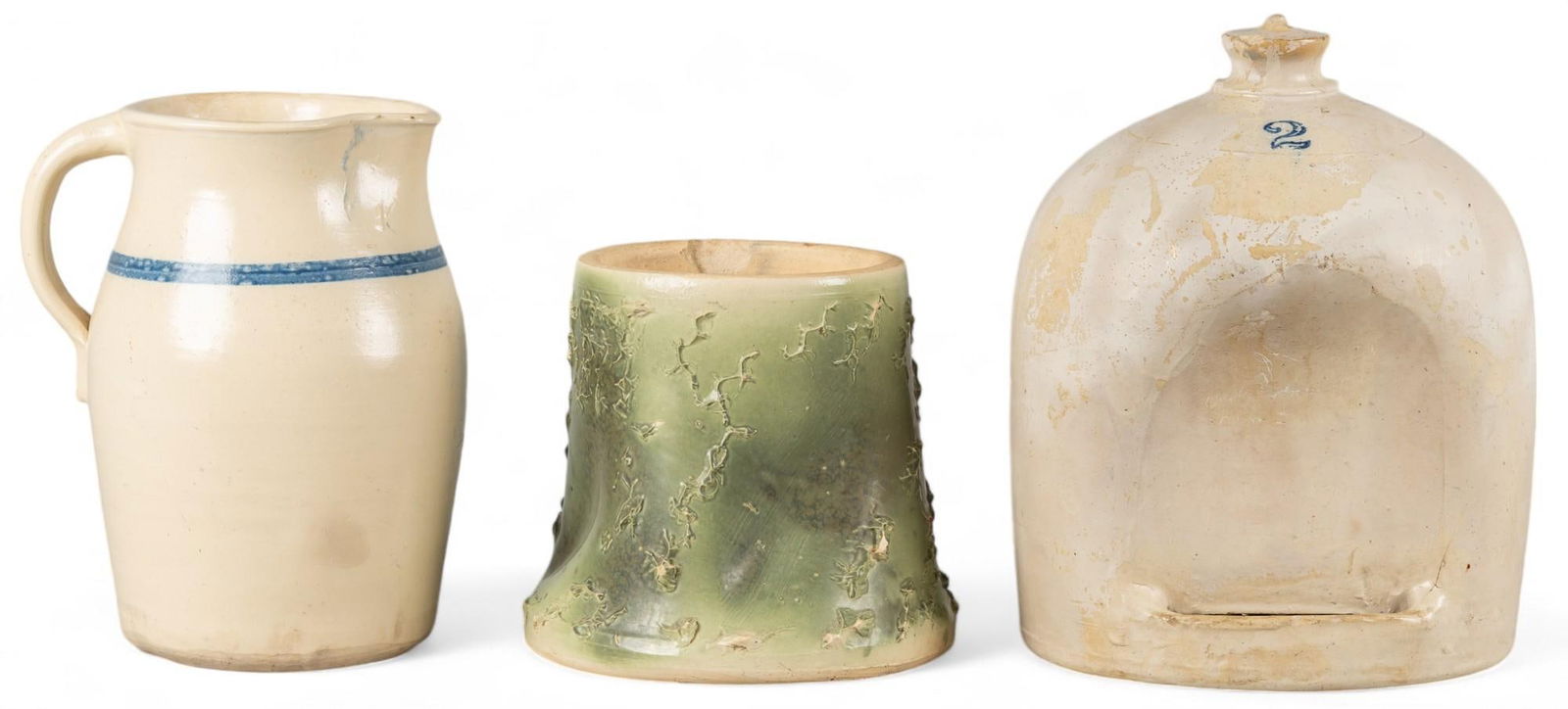 Attributed to Byrd / Rhonsboro Pottery, Collection of Early Texas Stoneware (1 of 10)