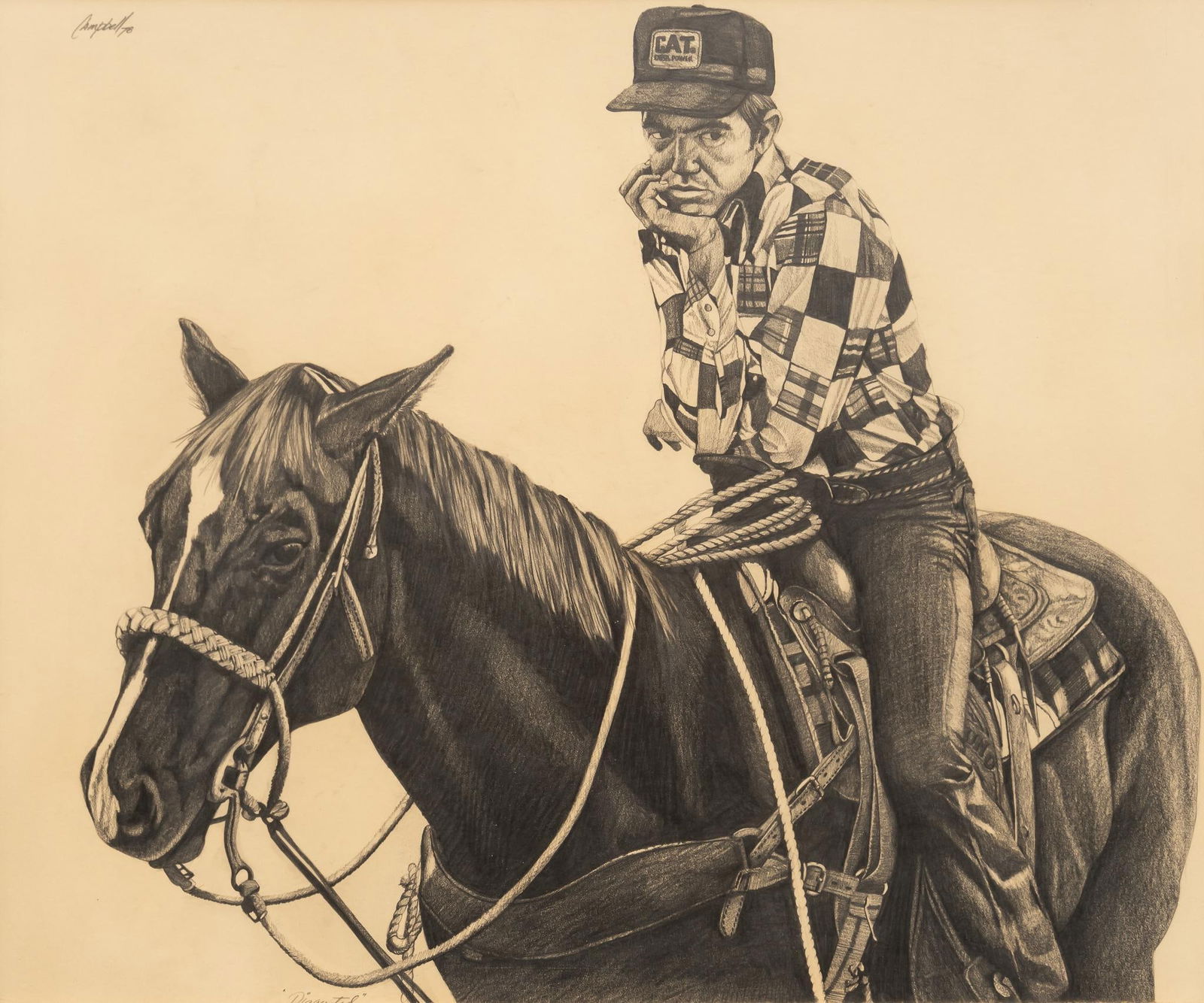 Duward Campbell, "Disgusted", 1978 (1 of 8)