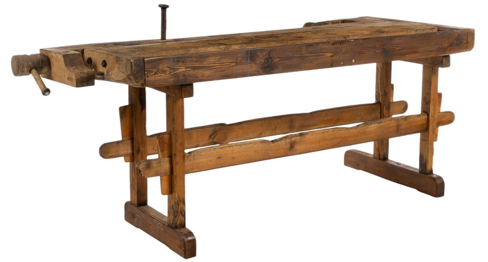 Rustic Carpenter's Work Bench (1 of 8)