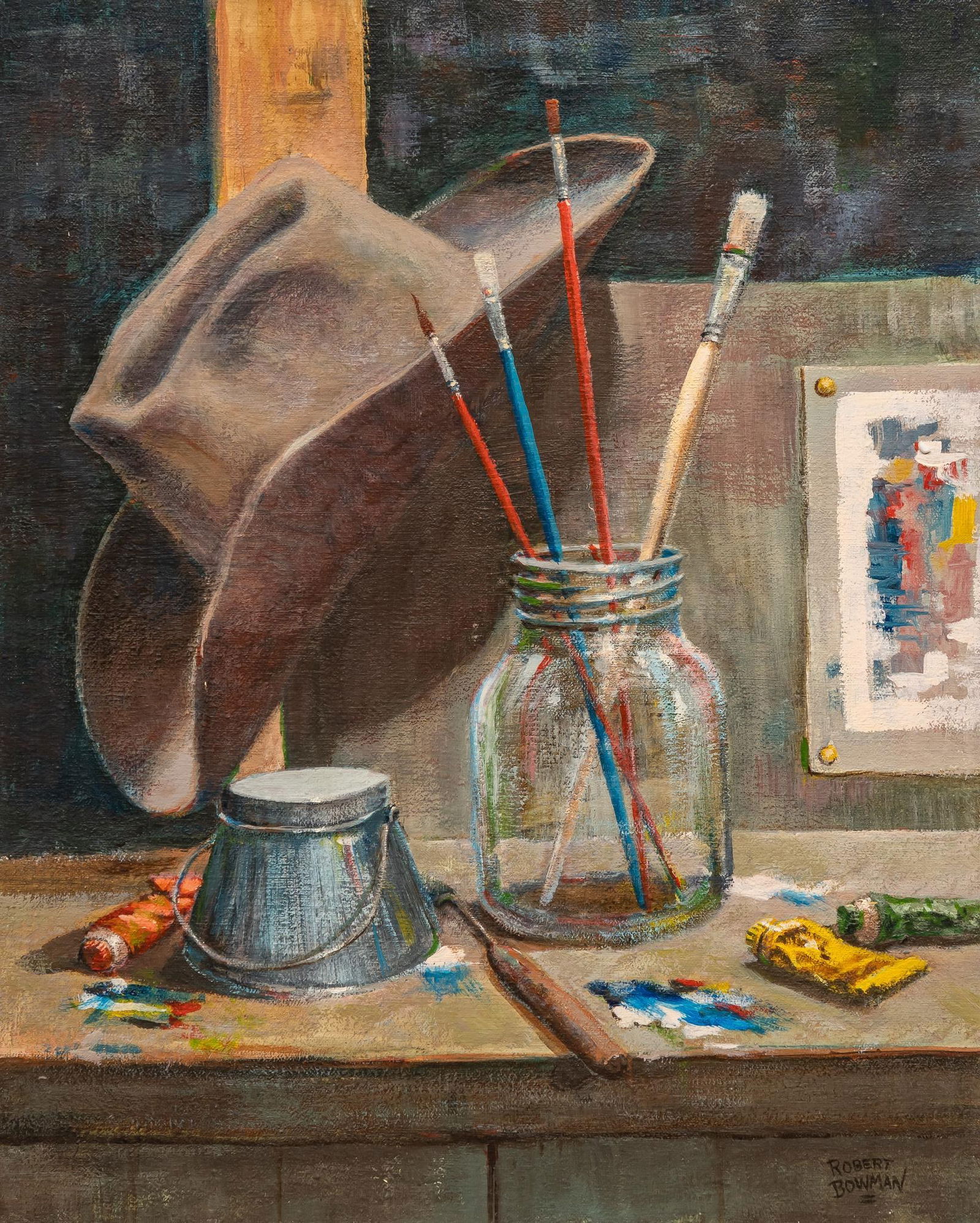 Robert Bowman, Cowboy Artist Still Life (1 of 6)