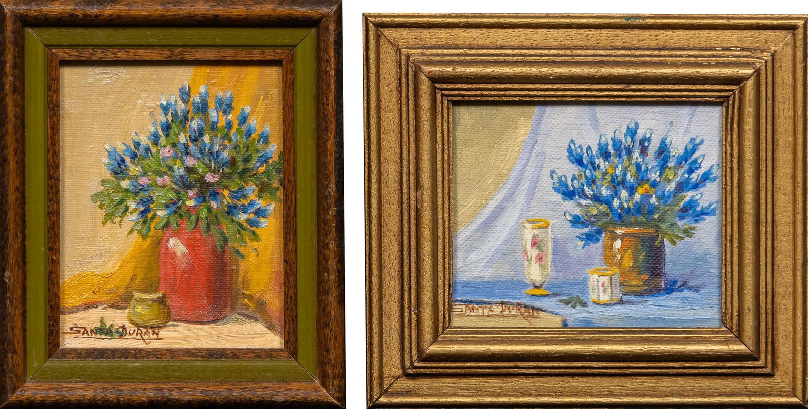 Santa Duran, (2) Bluebonnet Still Lifes (1 of 8)