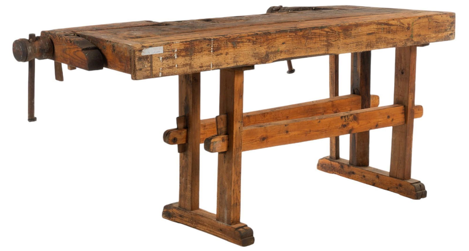 Rustic Carpenter's Work Bench (1 of 10)