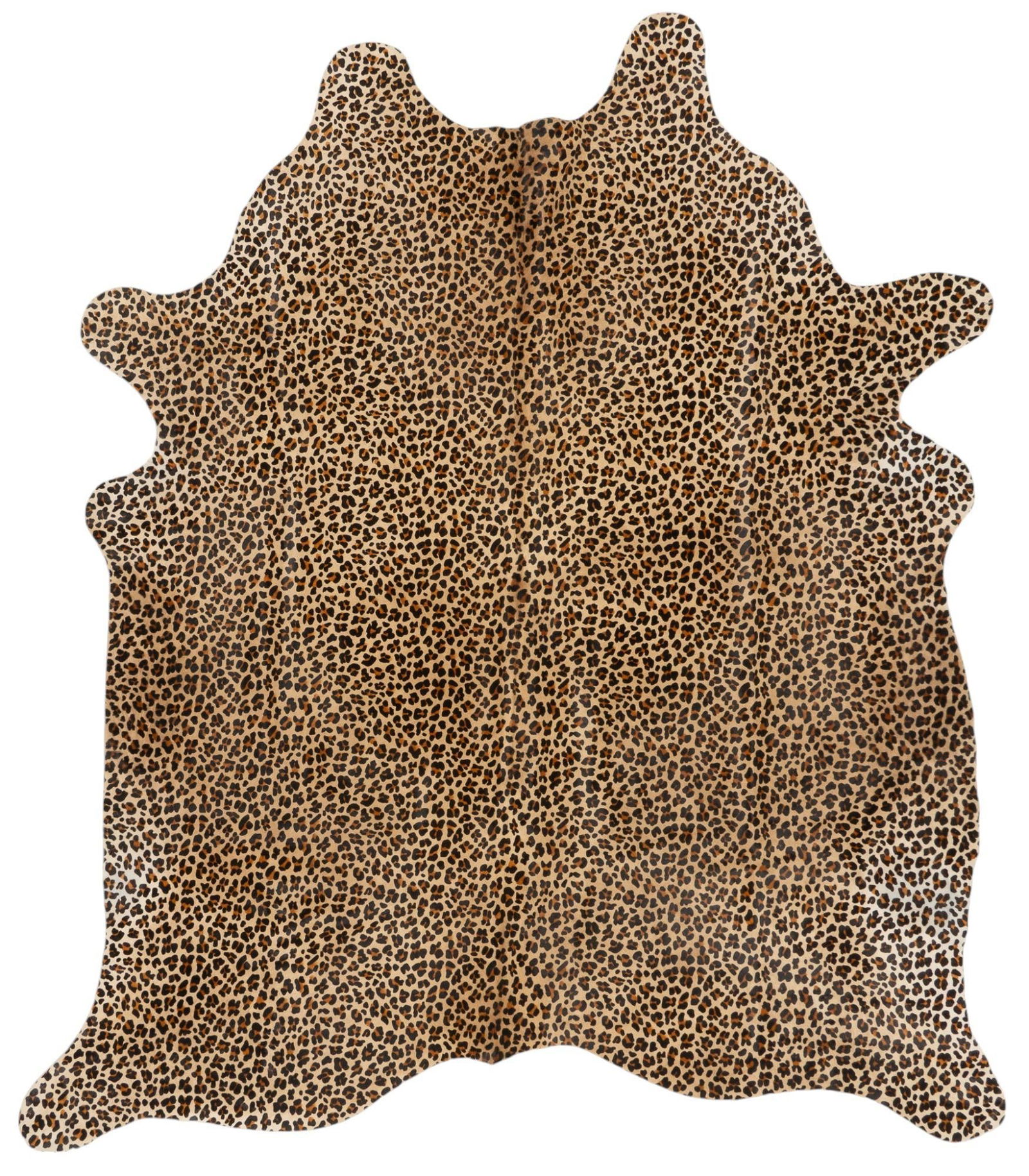 Leopard Print Cowhide Rug (1 of 4)