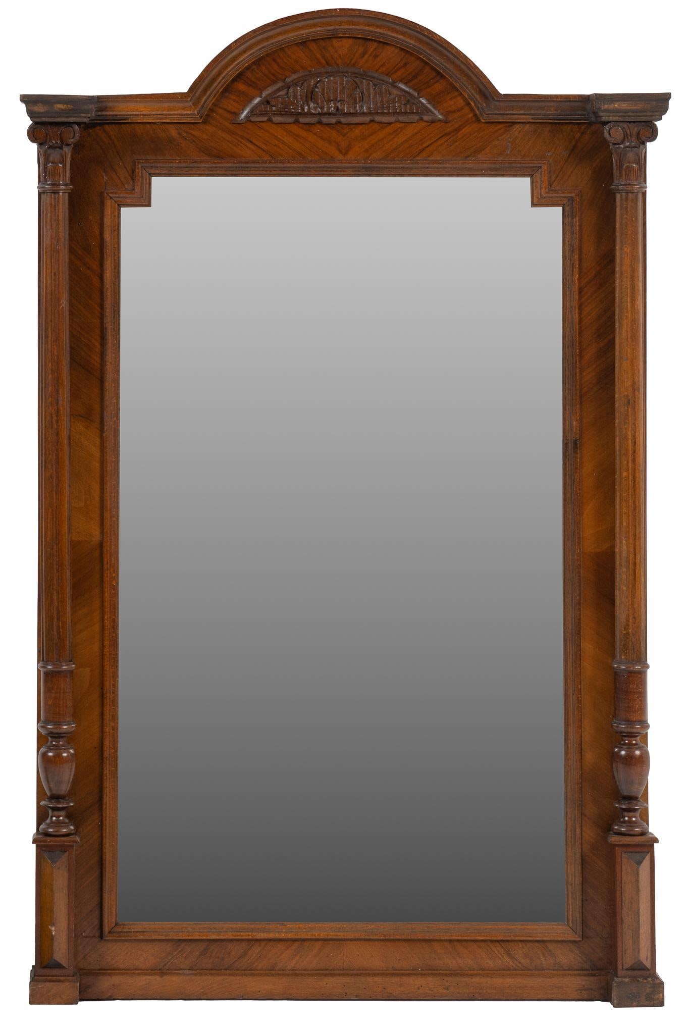 Vintage Wooden Framed Mirror (1 of 6)