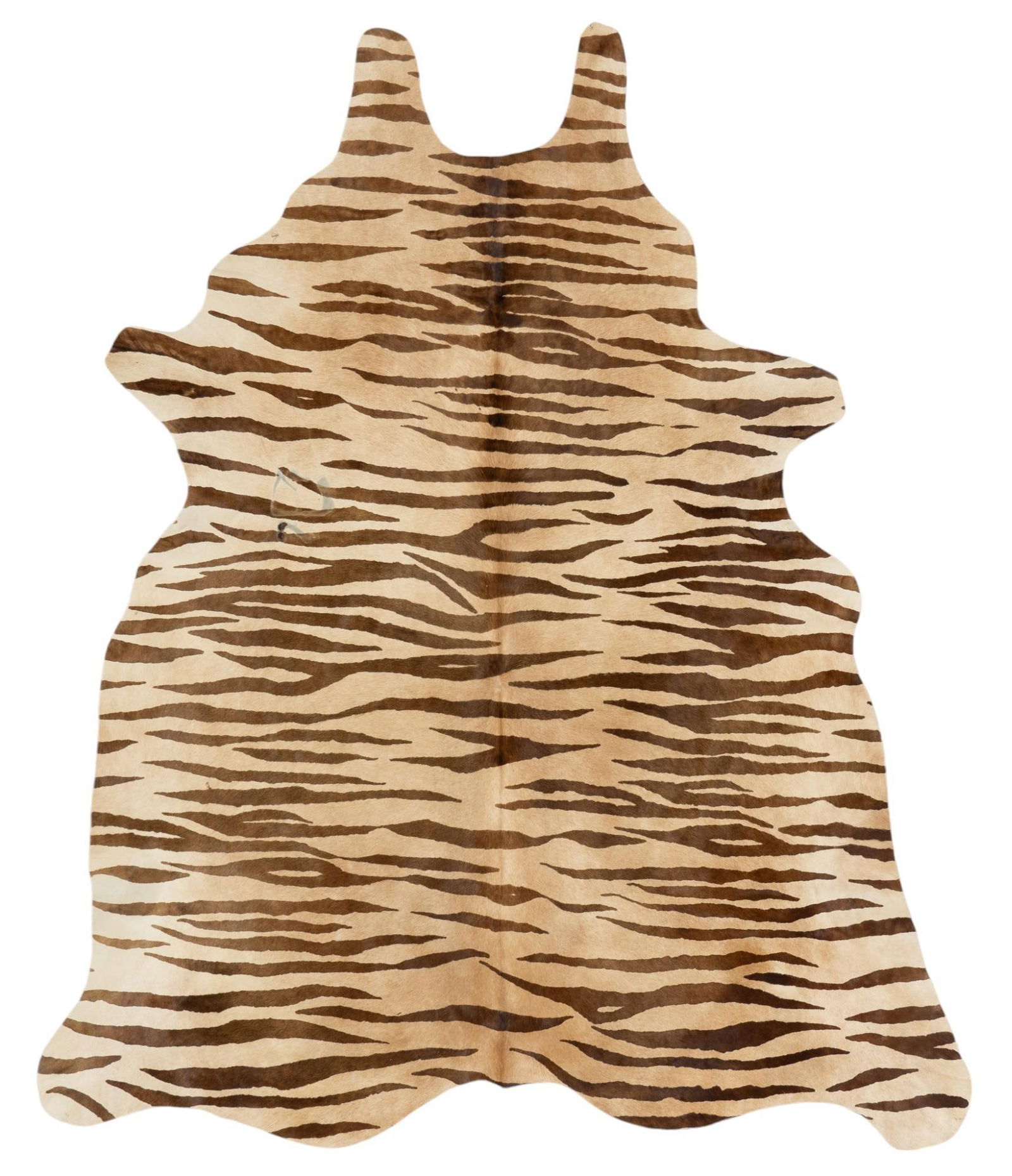 Zebra Print Cowhide Rug (1 of 5)