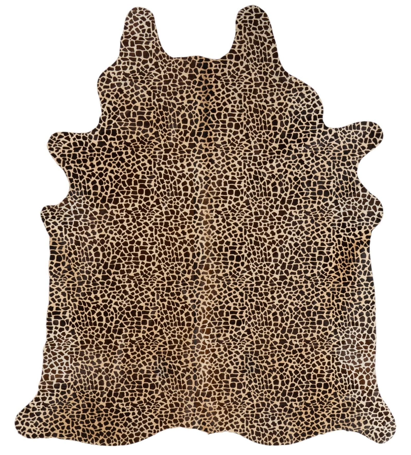 Leopard Print Cowhide Rug (1 of 4)