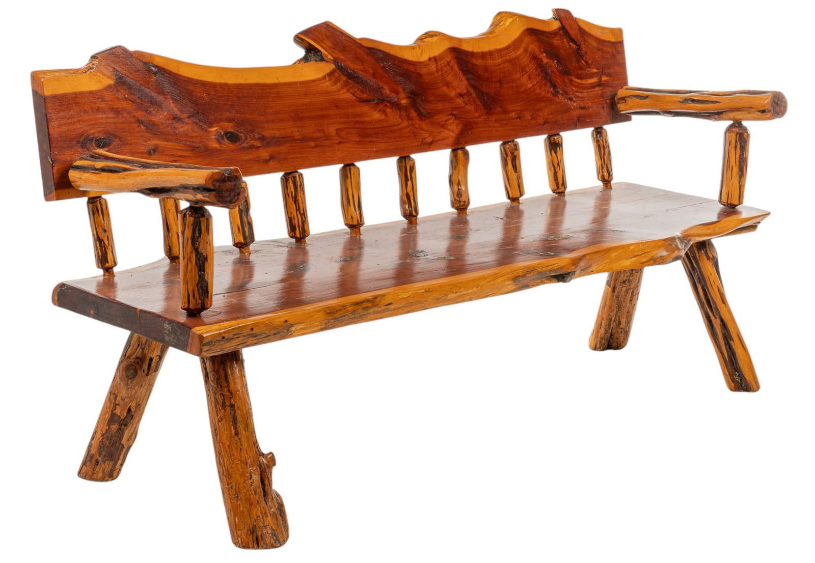 Live Edge Cedar Bench (1 of 8)