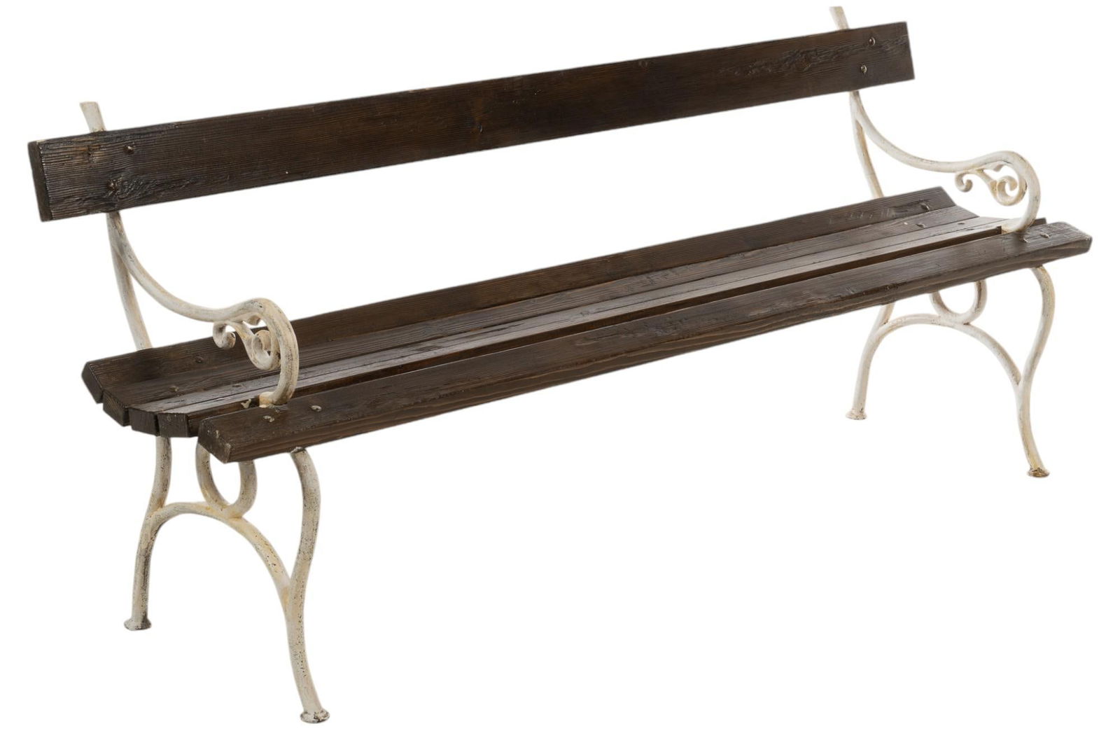 Iron and Wood Bench (1 of 5)