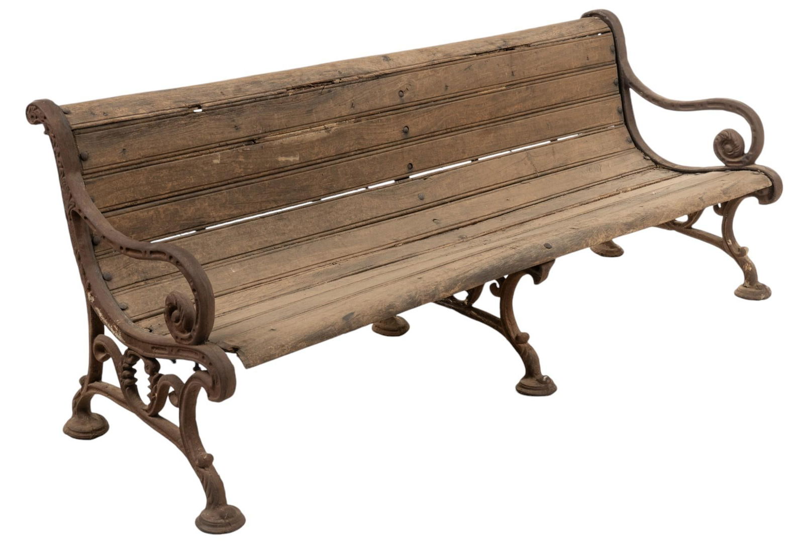 Outdoor Park Bench (1 of 7)