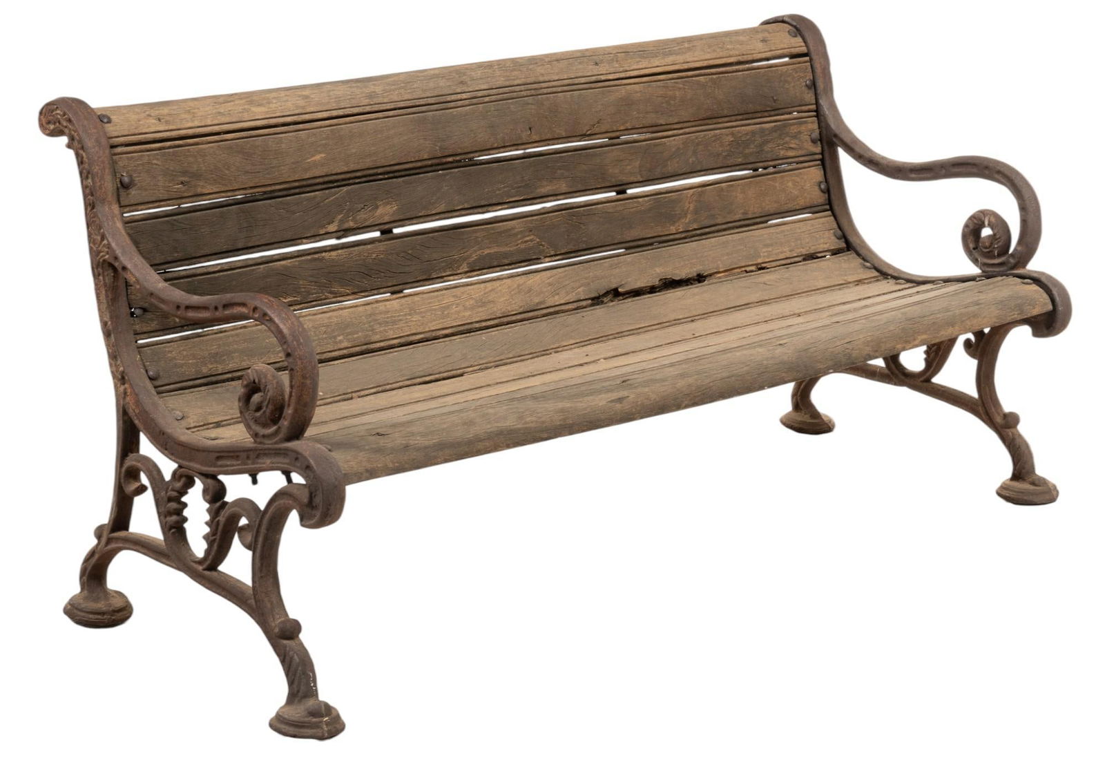 Outdoor Park Bench (1 of 7)