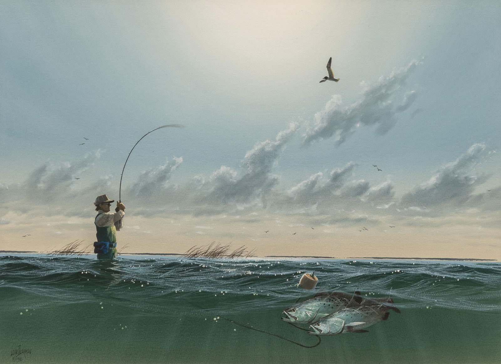 John Dearman, Reeling In, 1992 (1 of 4)