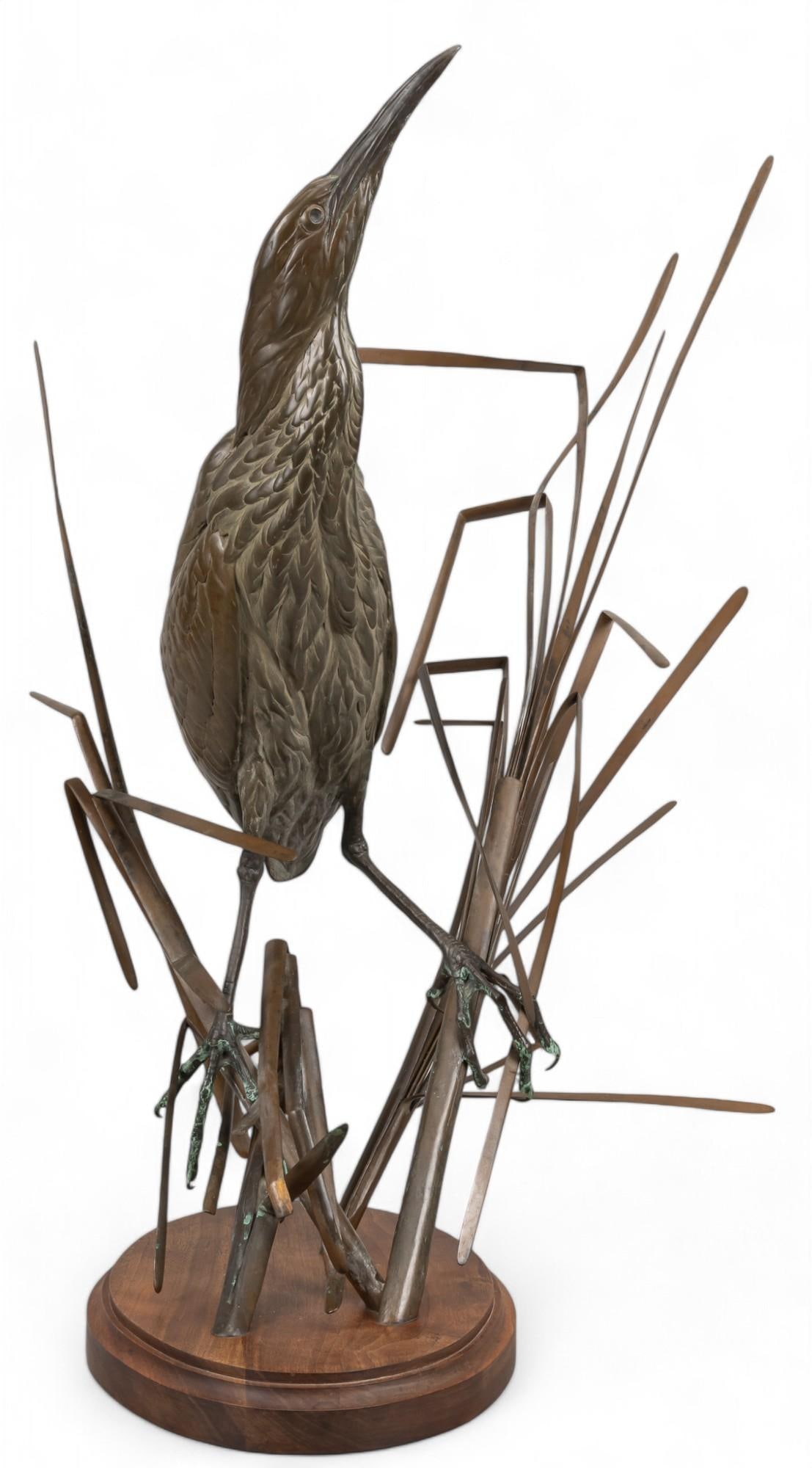 Chester Comstock, Heron Bronze, 1978 (1 of 8)
