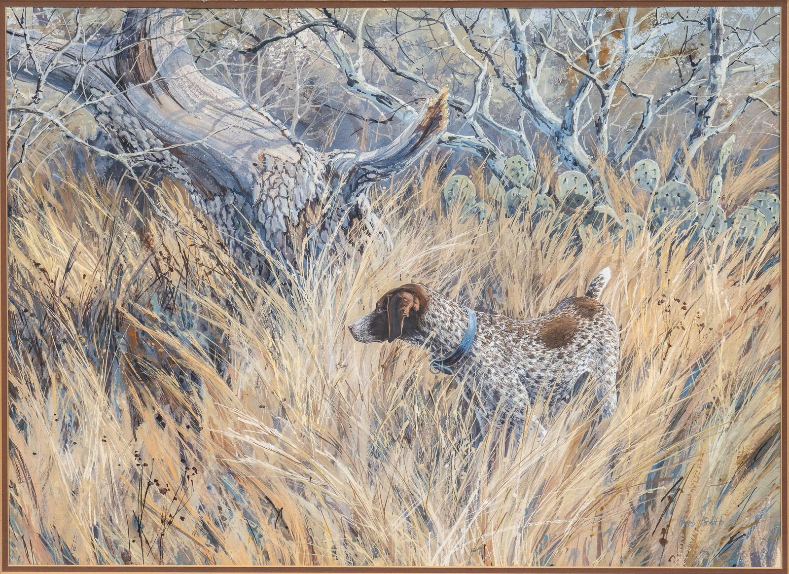 Herb Booth, Hunting Bird Dog (1 of 4)