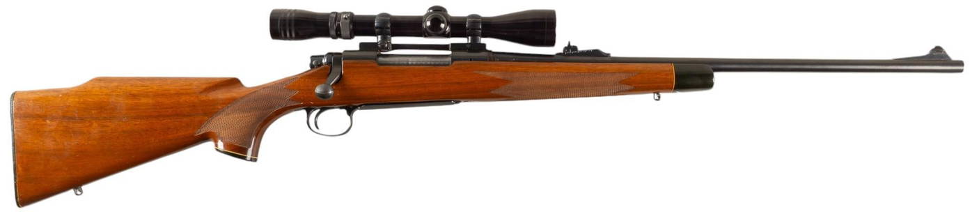 Remington 700 270 Win Bolt Action Rifle: Serial: 6764907 Manufacturer: Remington Arms Co. Inc. (c. July 1974) Model: 700 Caliber: 270 Barrel length: 22 in. OAL: 42.5 in. Condition: Good; wood stock has moderate wear & handling
