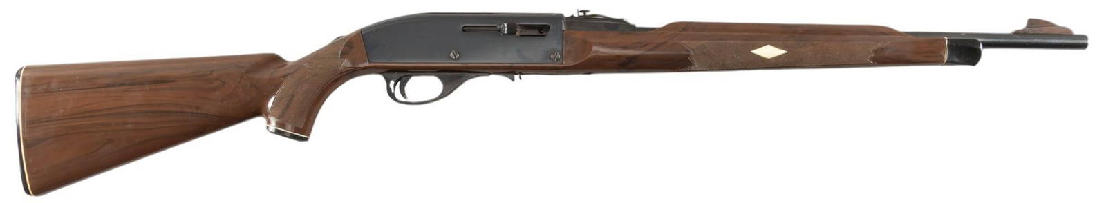 Remington Nylon 66 22 LR Rifle: Serial: 2511728 Manufacturer: Remington Model: Nylon 66 Caliber: 22 LR Barrel length: 19.5 in. OAL: 38.75 Condition: Very Good; stock & forend have light wear & handling marks; barrel