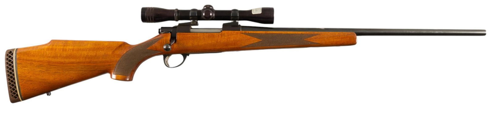 Sako Forester L579 243 Win Bolt Action Rifle: Serial: 115404 Manufacturer: Sako-Finland / The Garcia Corp. Model: Forester L579 Caliber: 243 Win Barrel length: 23 in. OAL: 43 in. Condition: Good; wood stock has light handling marks; barrel &