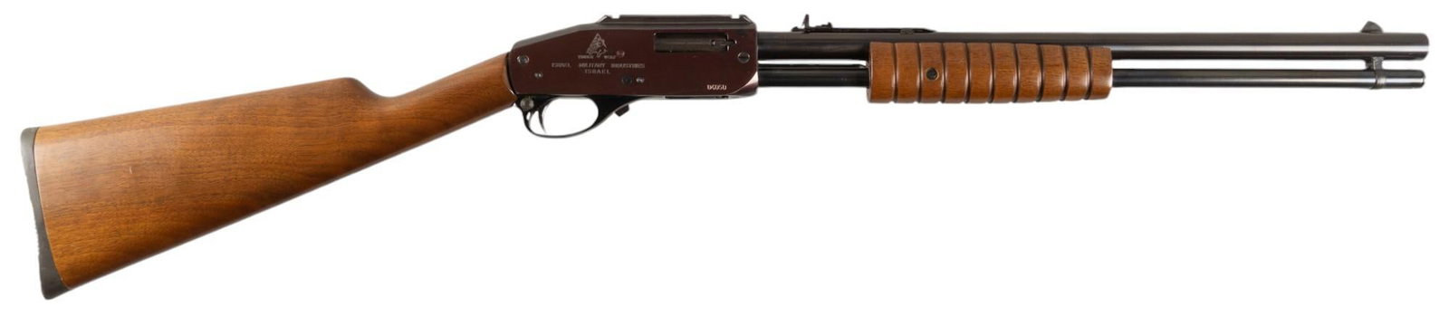 Rare IMI Timber Wolf 357 MAG Slide Action Rifle: Serial: 04050 Manufacturer: Israel Military Industries / Action Arms, LTD. Model: Timber Wolf Caliber: 357 MAG Barrel length: 18.5 in. OAL: 37.25 in. Condition: Good; stock & forend have very light ha