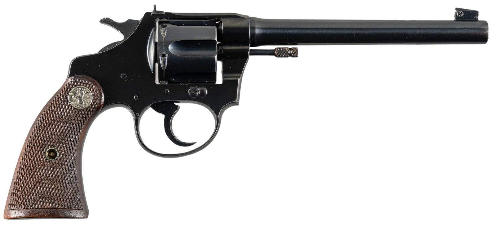 Colt Police Positive Target Model C 22 LR Revolver: Serial: 36753 Manufacturer: Colt's PT. F.A. Mfg. Co. (c. 1929) Model: Police Positive Target (Second Issue, Model "C") Caliber: 22 LR Barrel length: 6 in. OAL: 10.75 in. Condition: Very Go