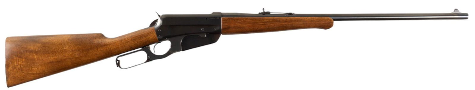 Miroku Browning 1895 30-06 SPRG Lever Action Rifle: Serial: 00545PW187 Manufacturer: Miroku - Japan / Browning Model: 1895 Caliber: 30-06 SPRG Barrel length: 24 in. OAL: 42.75 in. Condition: Very good; stock & forend have very light wear & hand