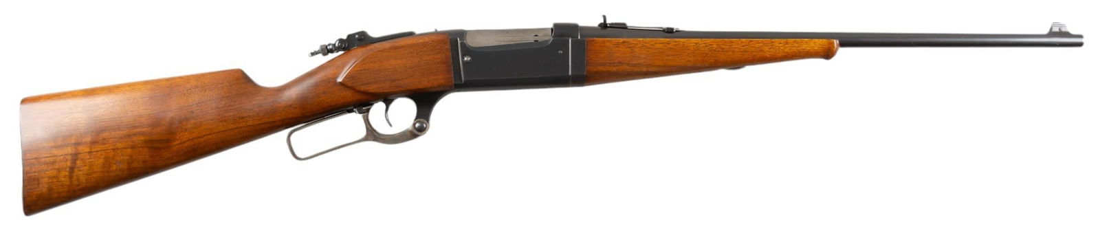 Savage 1899 30-30 Lever Action Rifle: Serial: 269323 Manufacturer: Savage Arms Corp. (c. 1924) Model: 1899 Caliber: 30-30 Barrel length: 20 in. OAL: 39.5 in. Condition: Very Good; stock & forend have very light minimal wear & hand