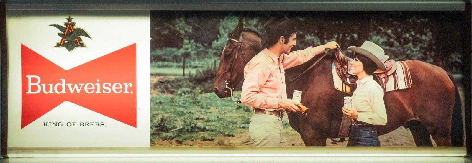 Budweiser Beer Lighted Sign (1 of 8)