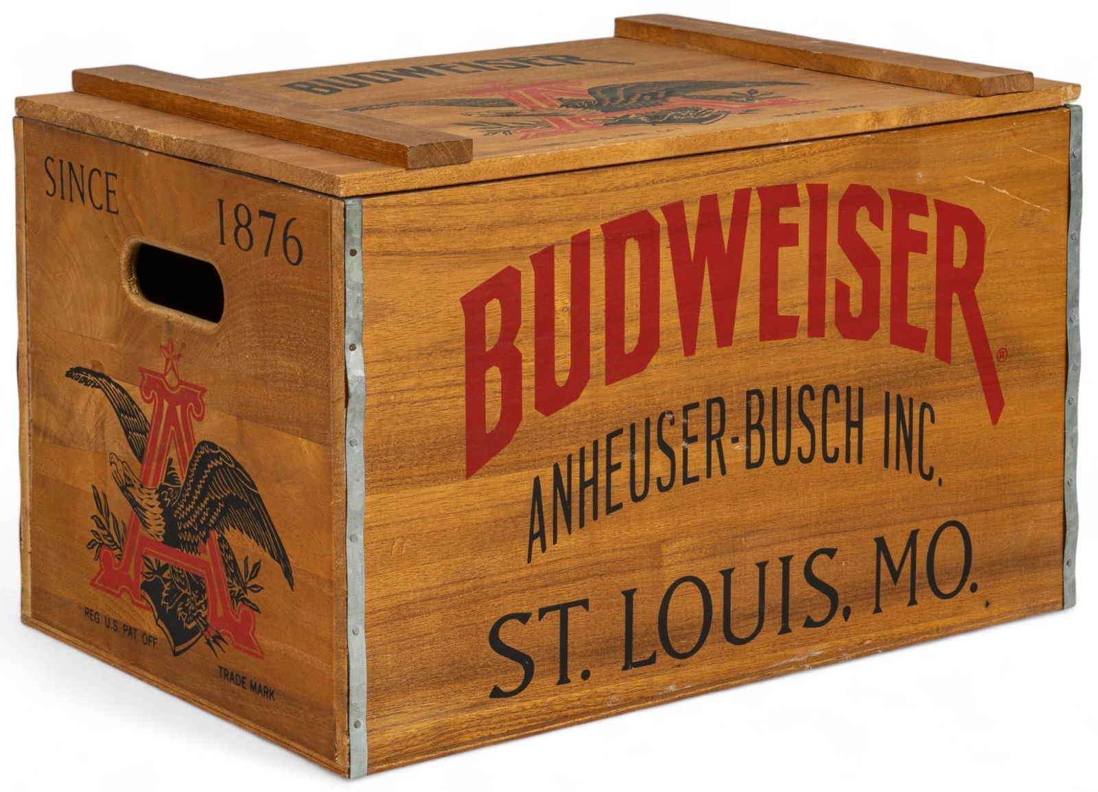 Wooden Budweiser Crate (1 of 6)
