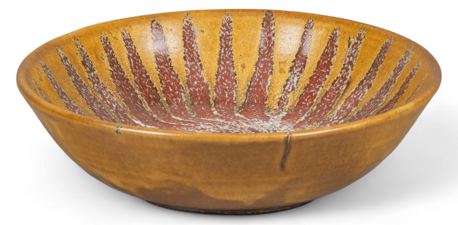 Harding Black, Oxblood Drip Bowl, 1987 (1 of 7)