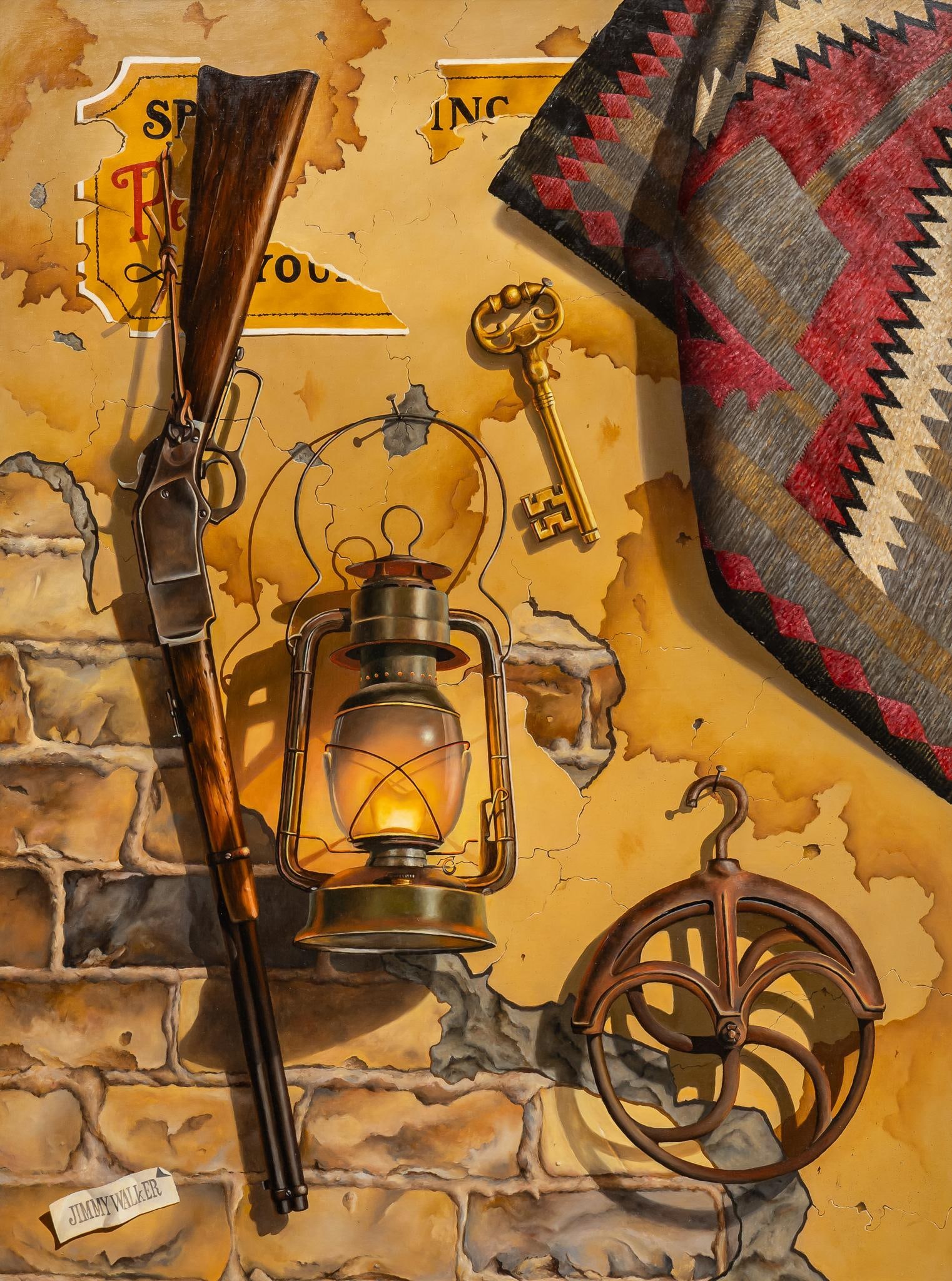 Jimmy Walker, Shotgun and Blanket (1 of 6)