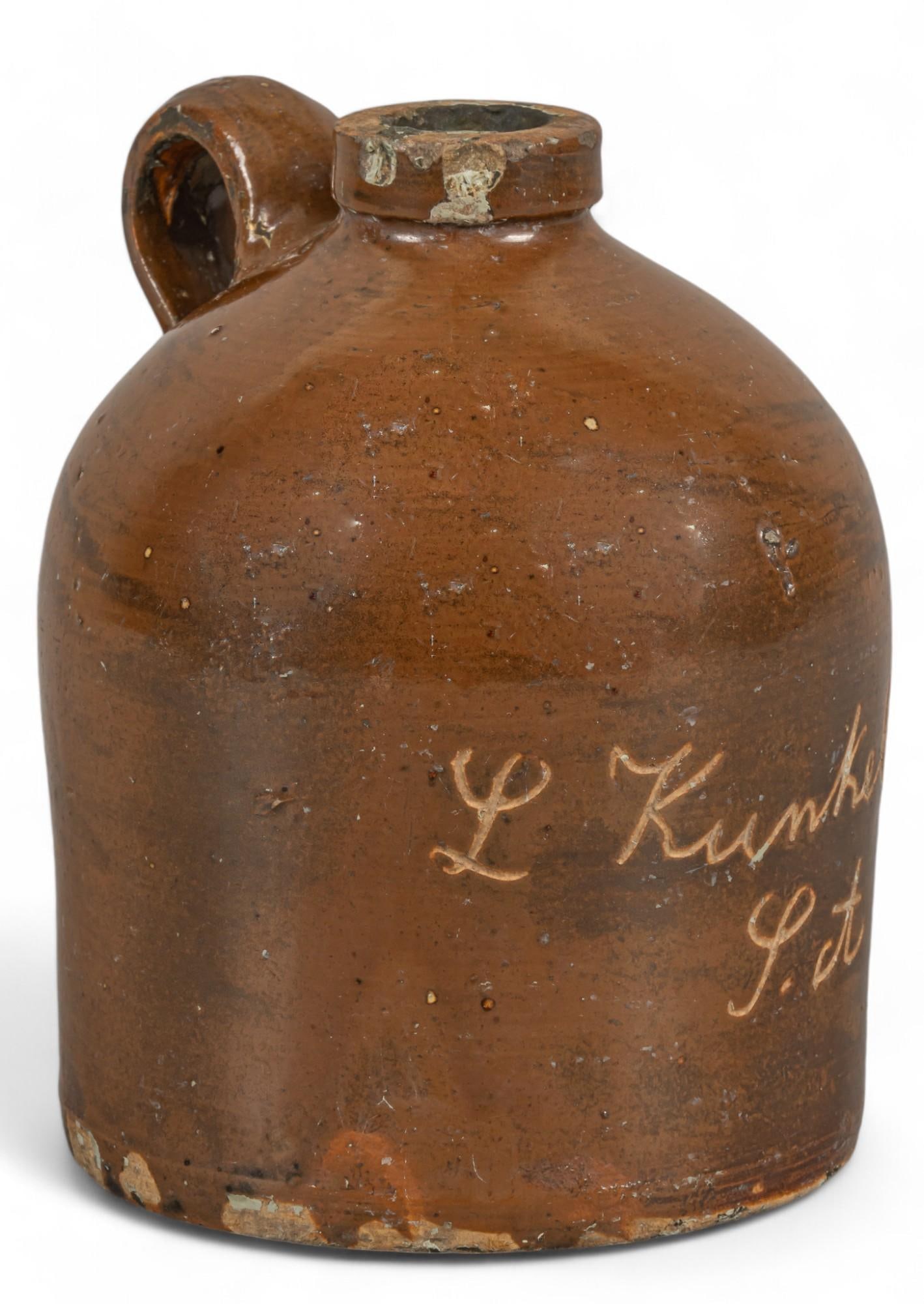 Attributed to Meyer, Early Texas Stoneware Jug (1 of 7)