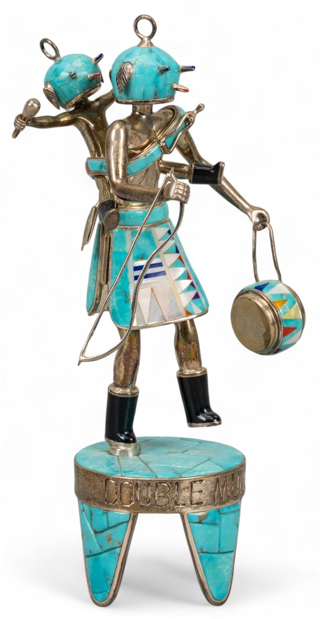 David Freeland, Jr., "Double Mudhead" Sterling  Kachina (1 of 16)