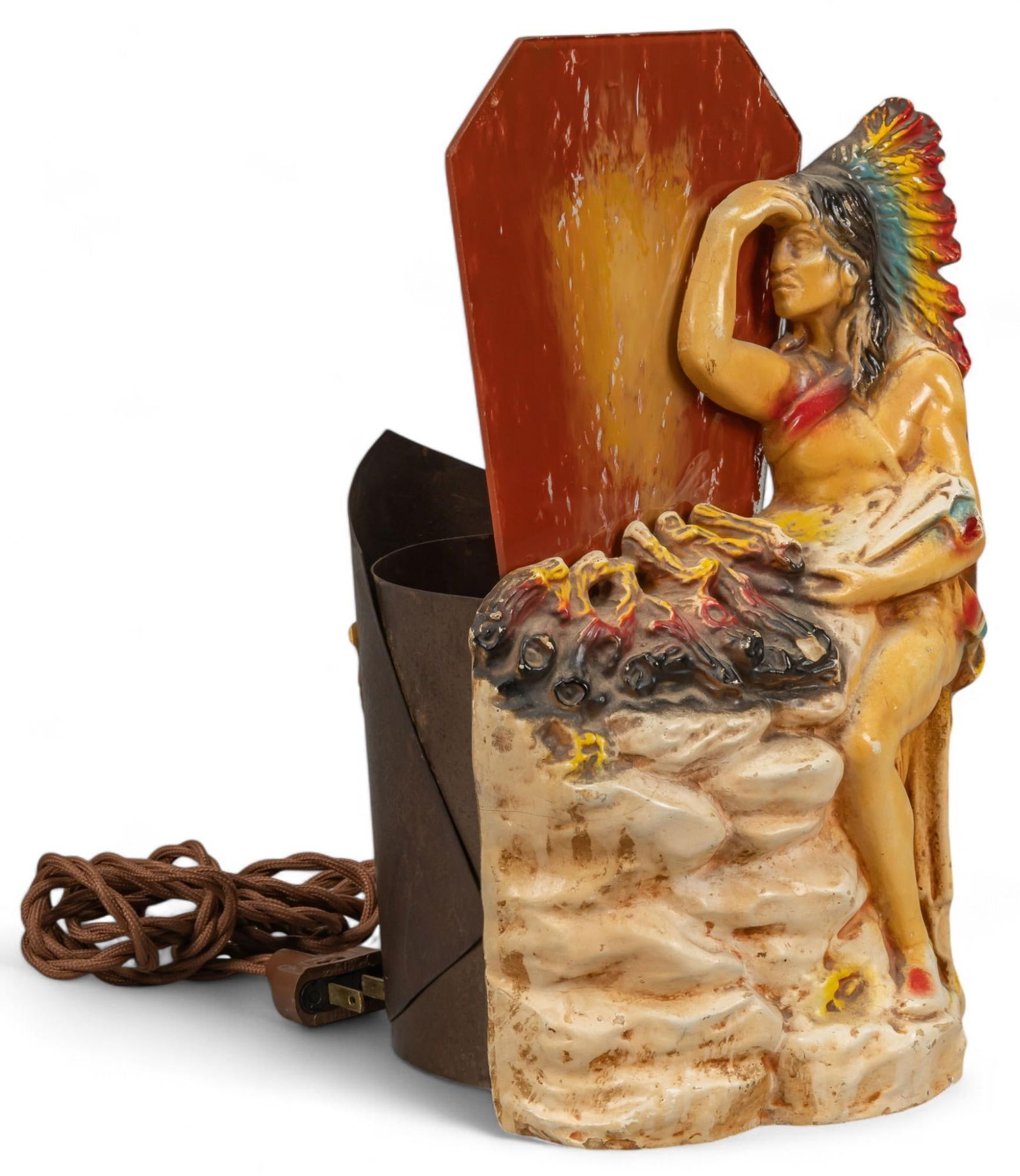 Figural Chalk Art Lamp (1 of 9)