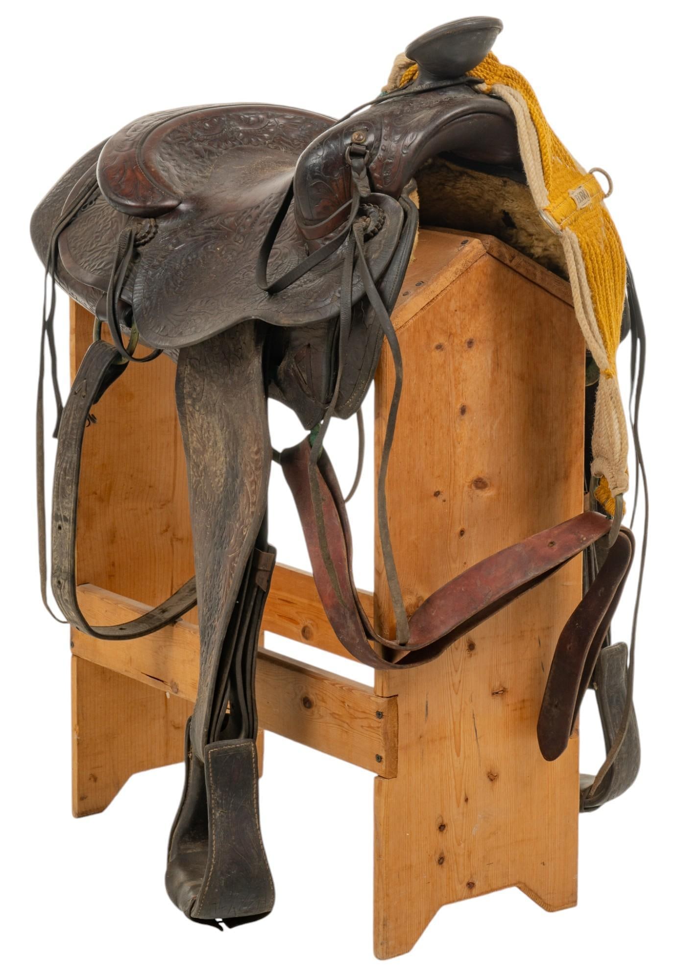 Hollywood Saddle Vintage Horse Saddle (1 of 12)