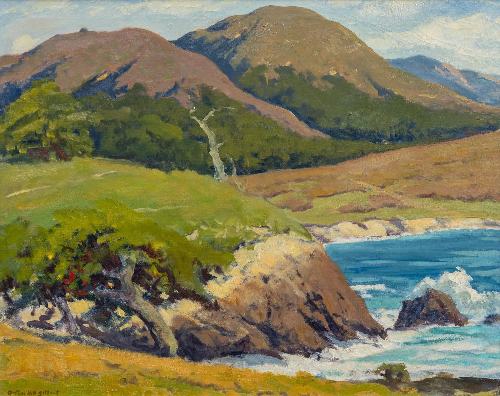 Arthur Hill Gilbert, Coastal Scene (1 of 5)