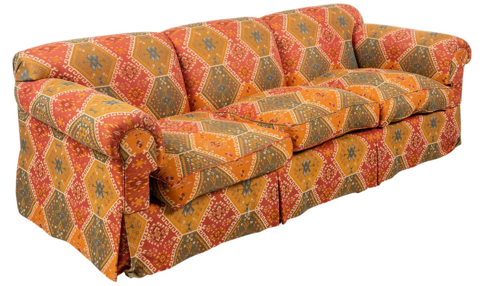 Southwestern Patterned Sofa (1 of 6)