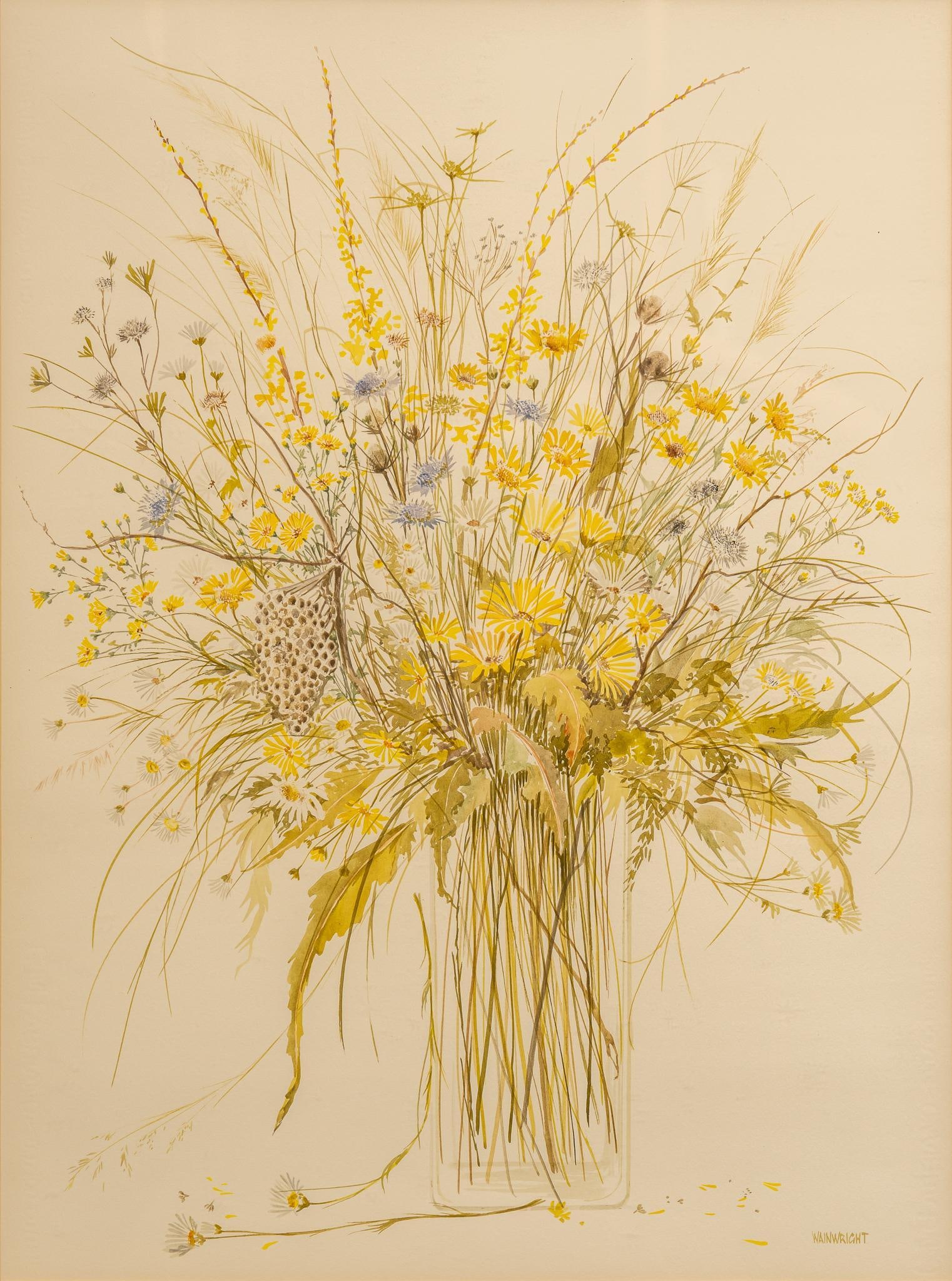 Leslie Wainwright, "Field Flowers and Grasses" (1 of 6)