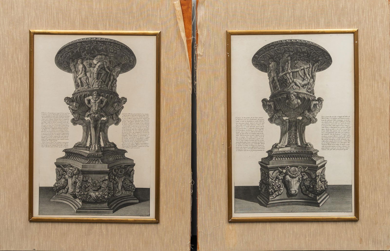 Pair Antique Piranesi Engravings (1 of 7)