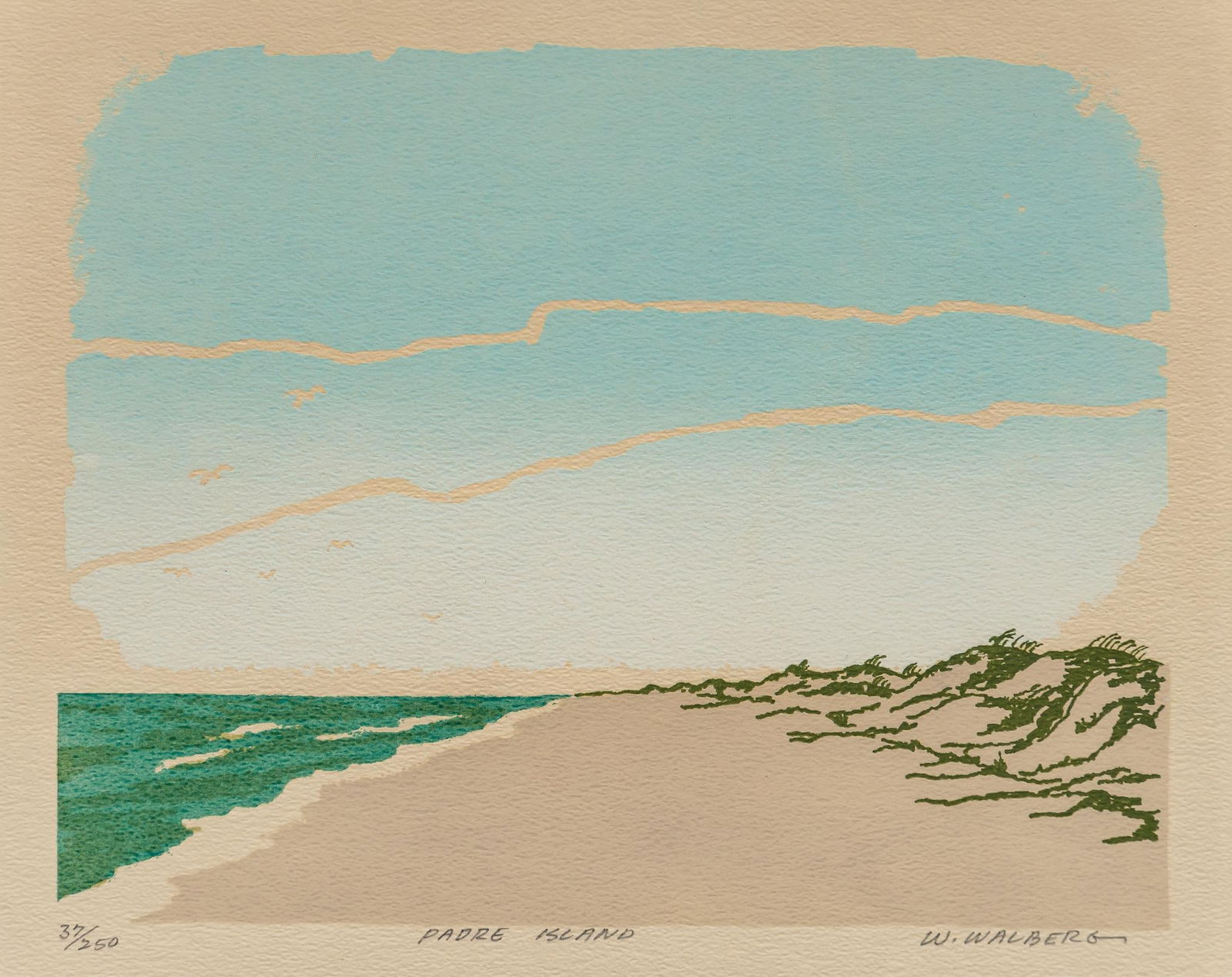 W. Walberg, "Padre Island" (1 of 7)