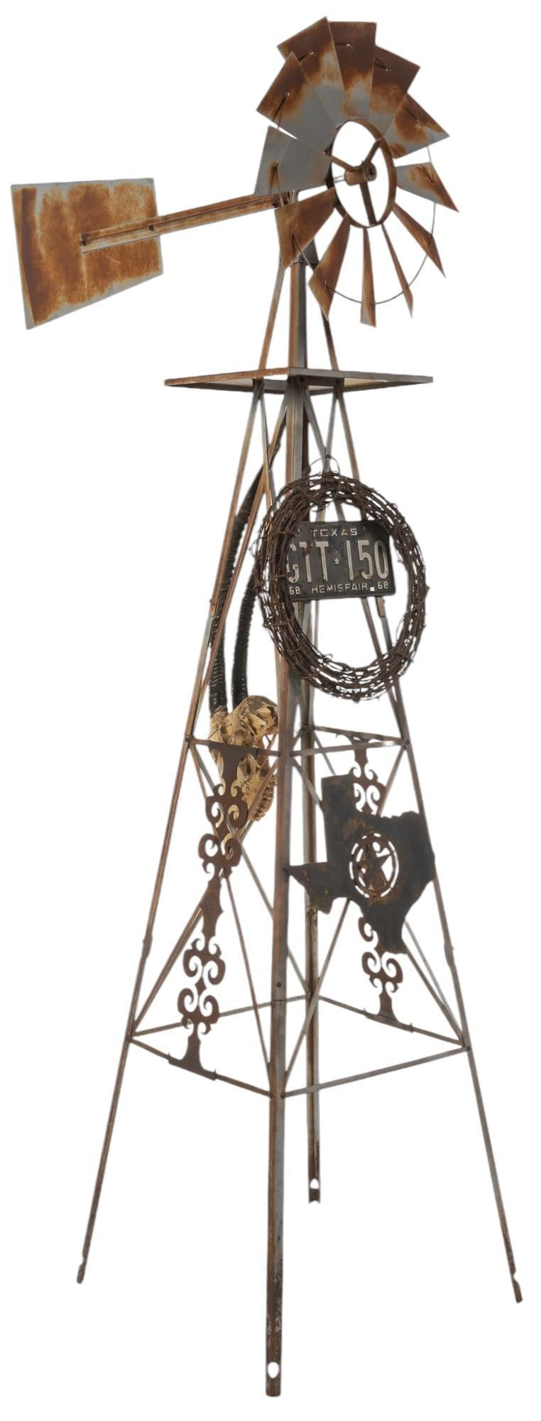 Rustic Freestanding Windmill (1 of 8)