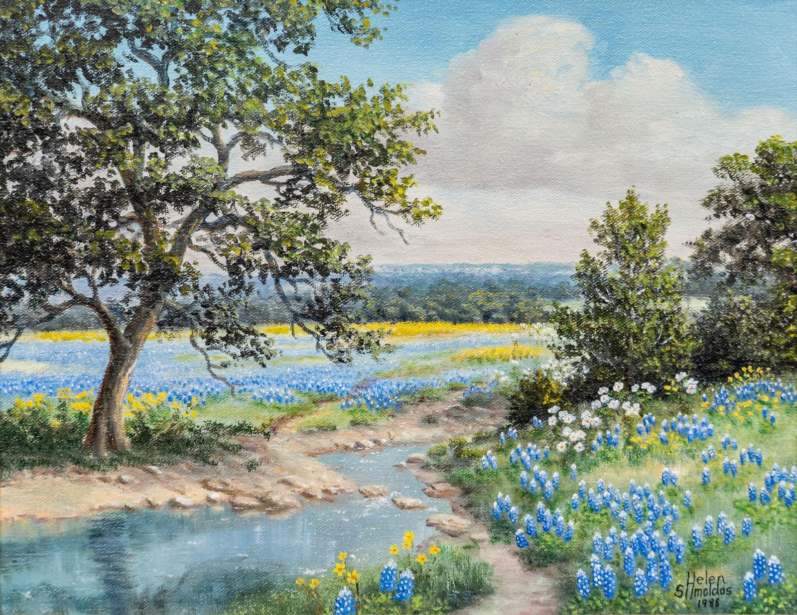 Helen Shmoldas, "Stepping Stones", 1988 (1 of 6)