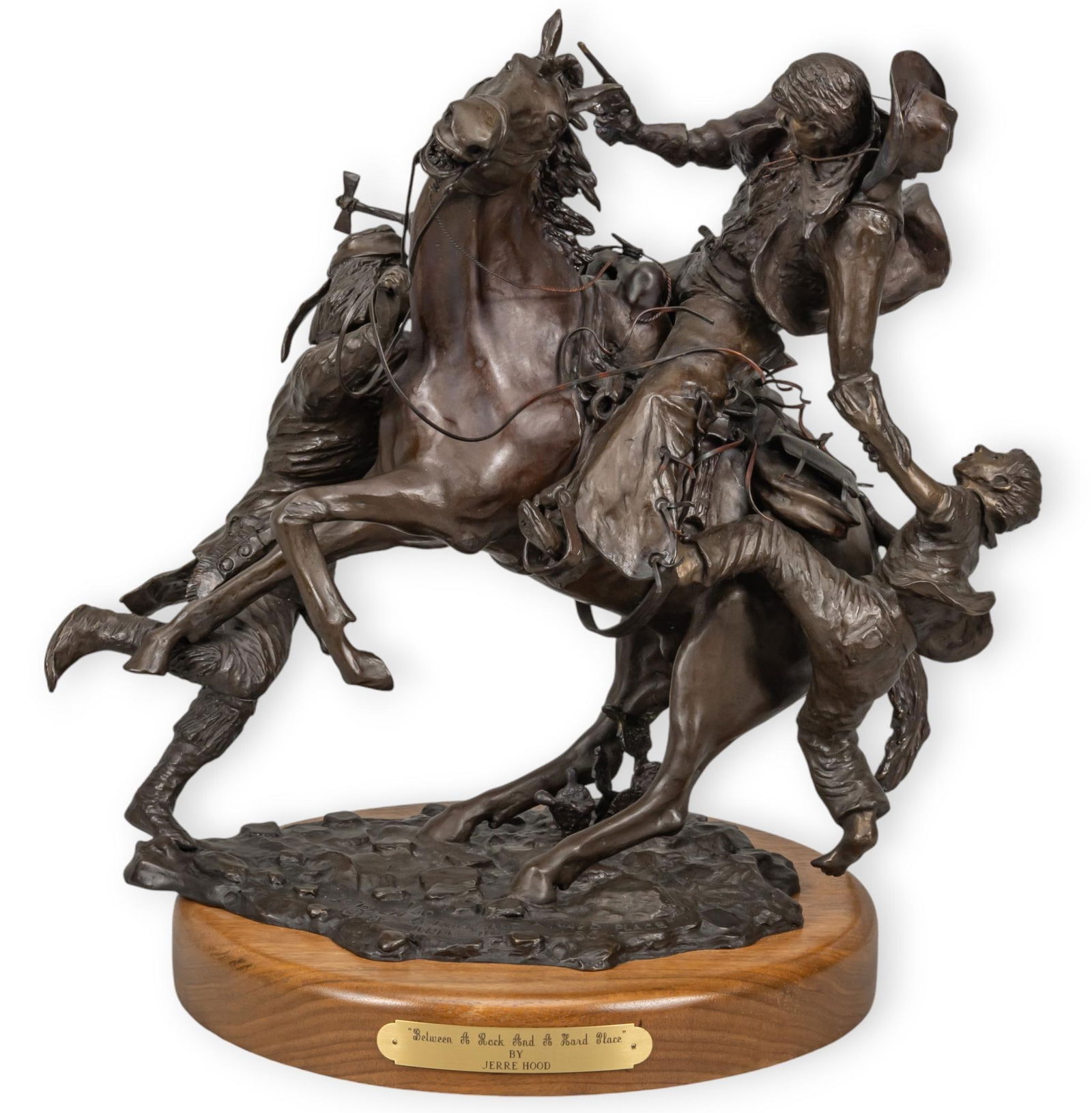 Jerre Hood, "Between a Rock and a Hard Place", 1986 (1 of 11)