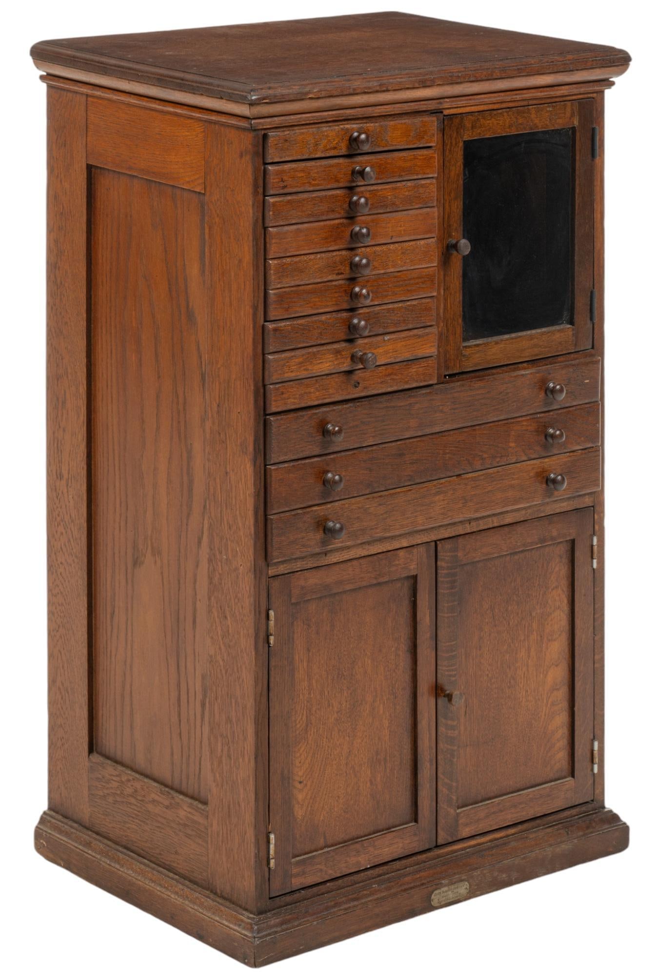 Vintage Wooden Dental Cabinet (1 of 7)