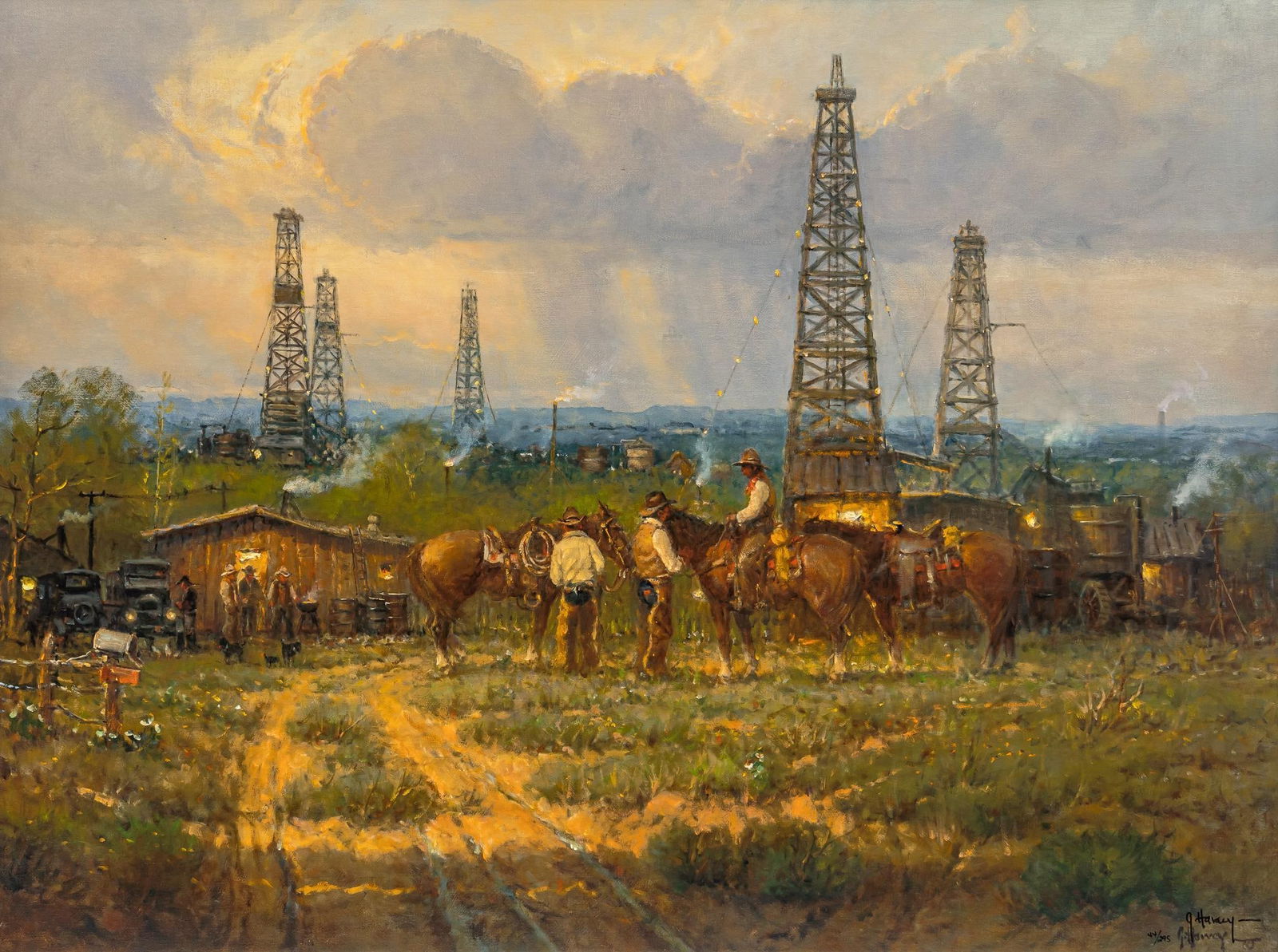 G. Harvey, "Where Dreams Come True" Giclee (1 of 7)