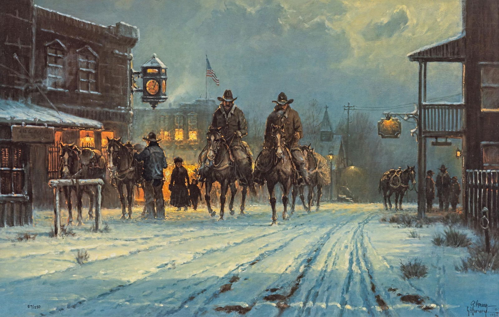 G. Harvey, "Independent Texans" Litho (1 of 7)