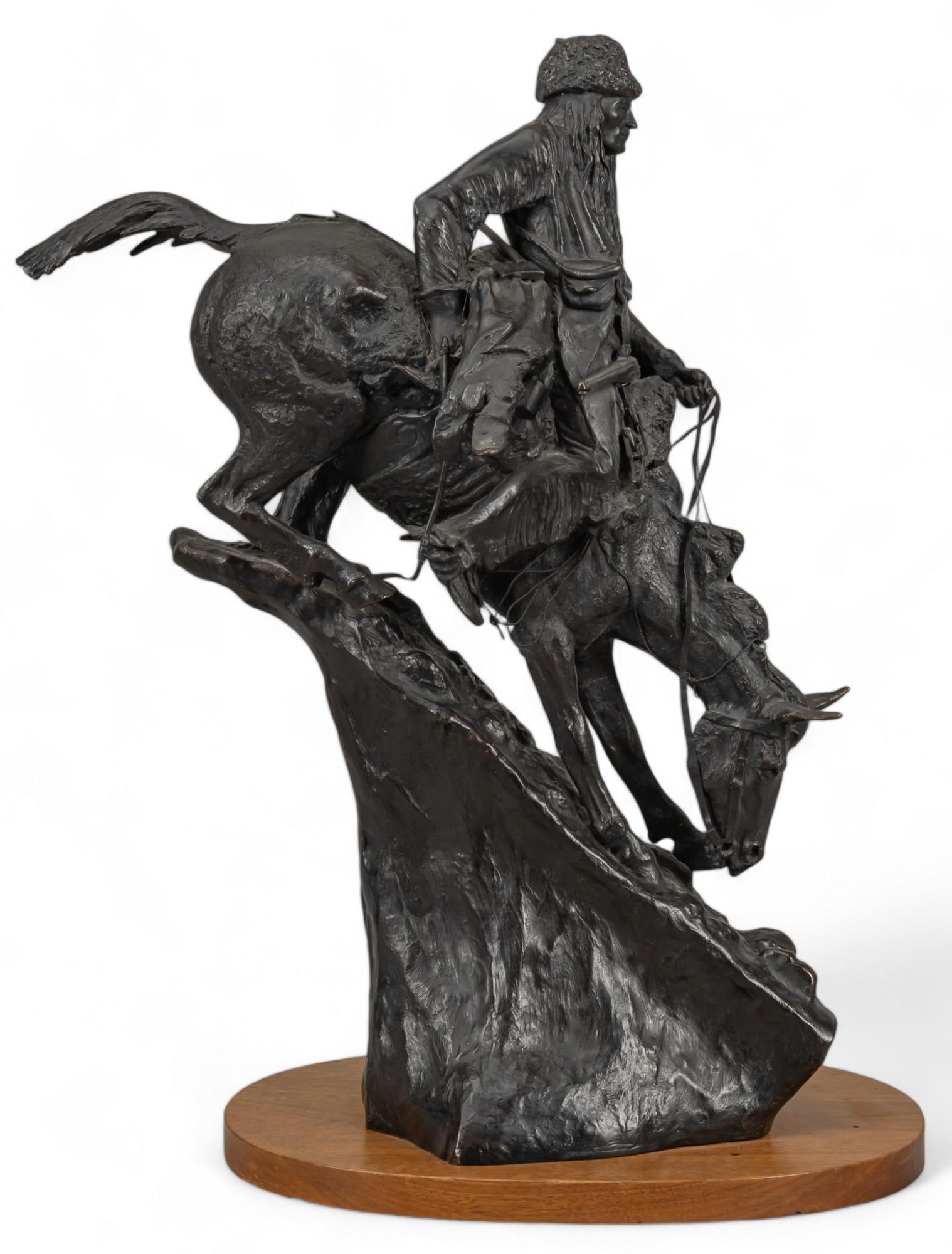 After Frederic Remington, "Mountain Man" (1 of 9)