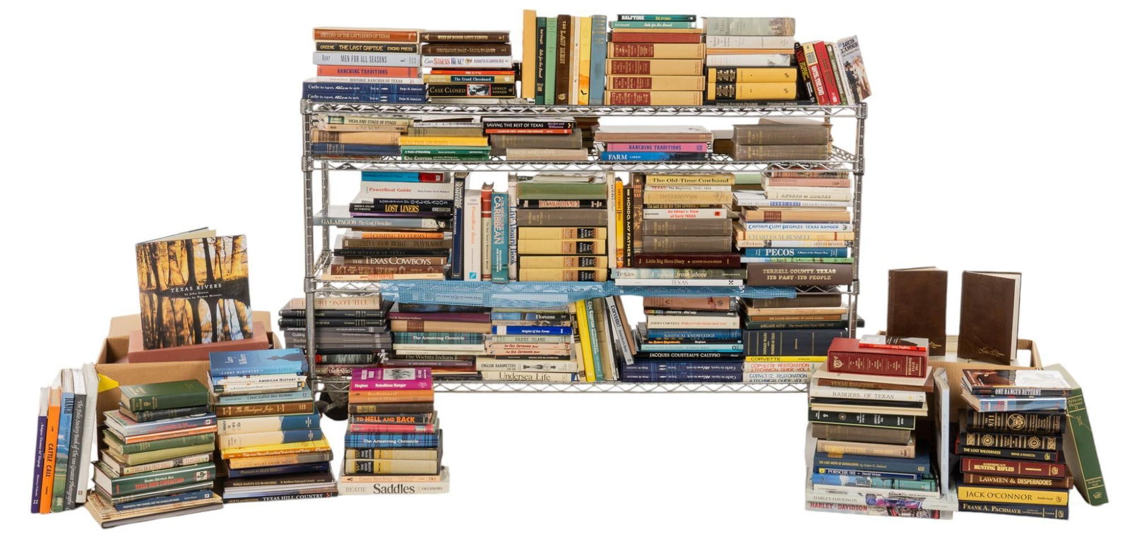 Large Collection of Texas Themed Books (1 of 12)