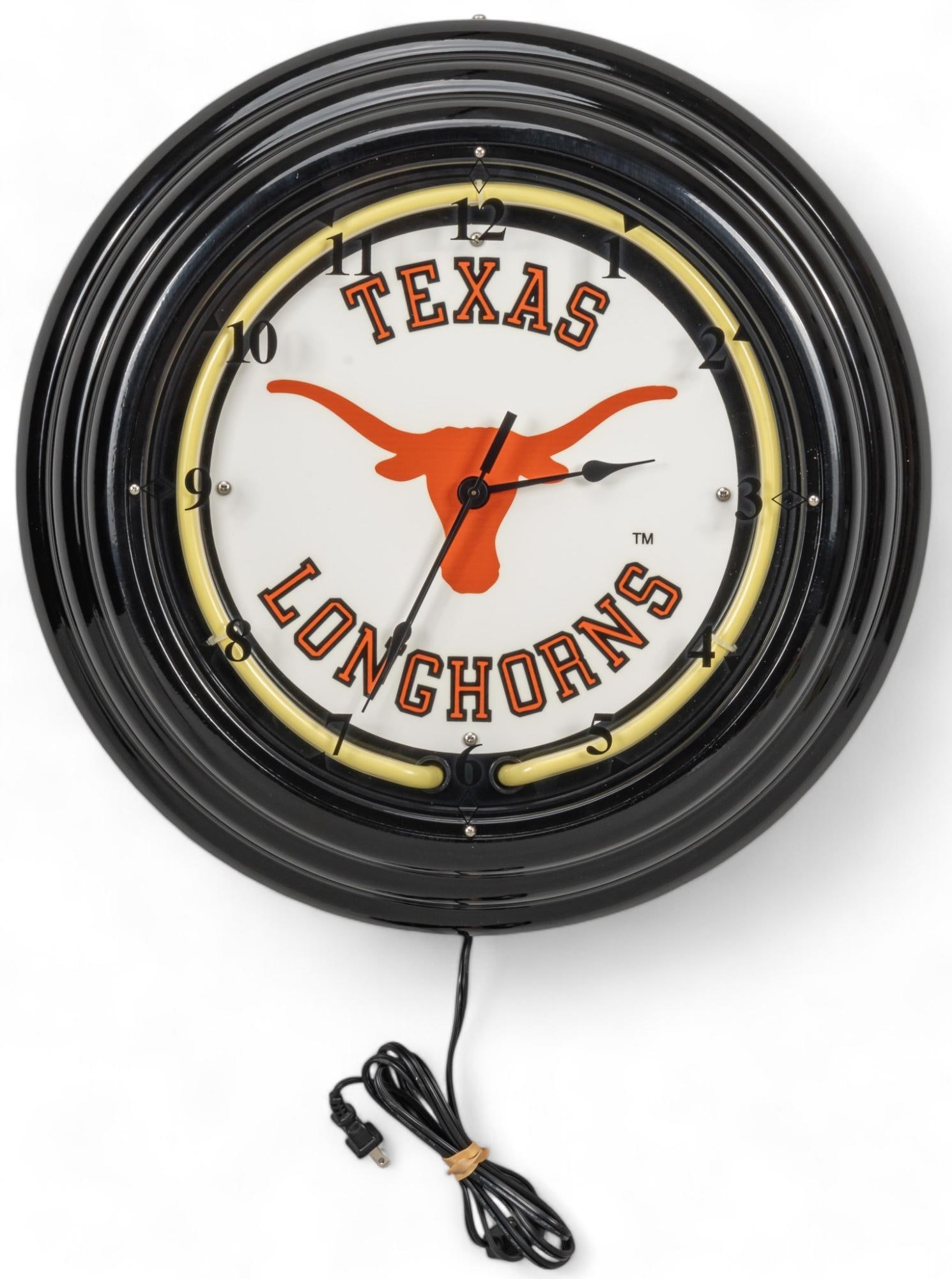 University of Texas Neon Wall Clock (1 of 5)