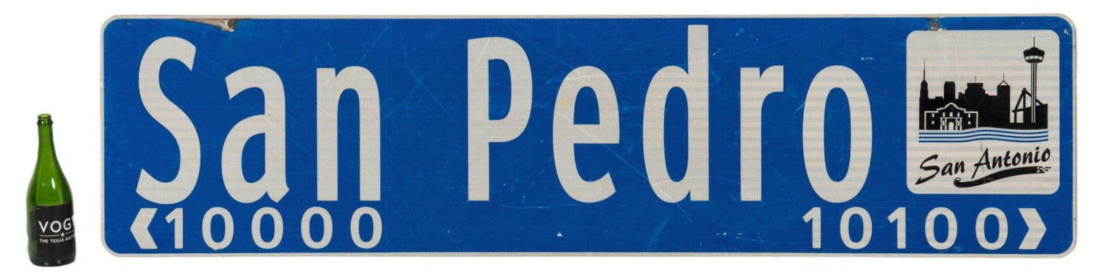 San Pedro Avenue Street Sign (1 of 4)